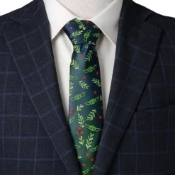 Star Wars Grogu Holiday Navy Men's Tie