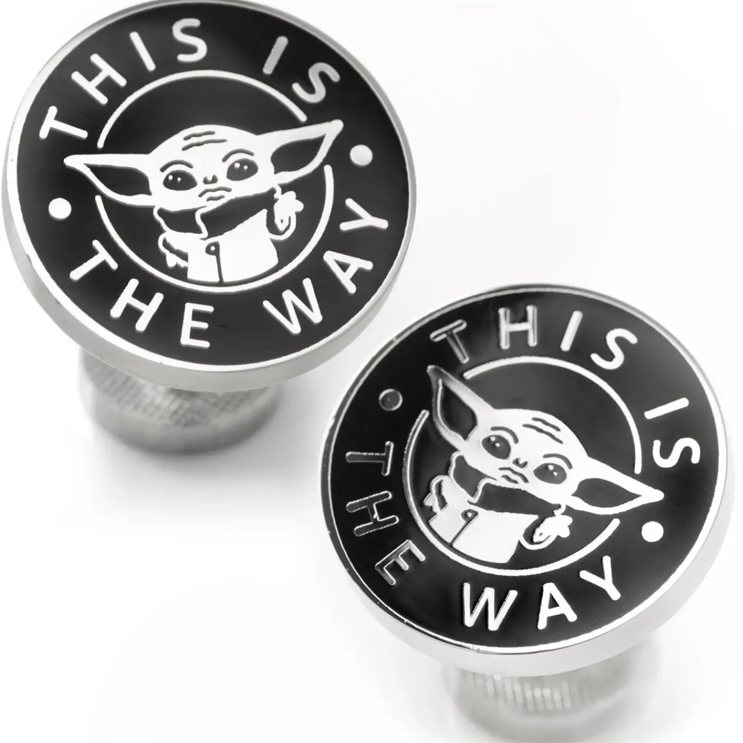 Star Wars Grogu "This Is The Way" Cufflinks