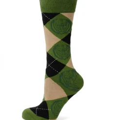 Marvel Groot Argyle Green Men's Socks