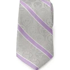Marvel Guardians of the Galaxy Gray Stripe Tie