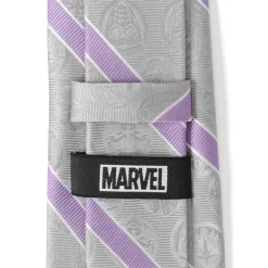 Marvel Guardians of the Galaxy Gray Stripe Tie