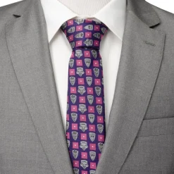 Marvel Guardian's of the Galaxy Purple Men's Tie