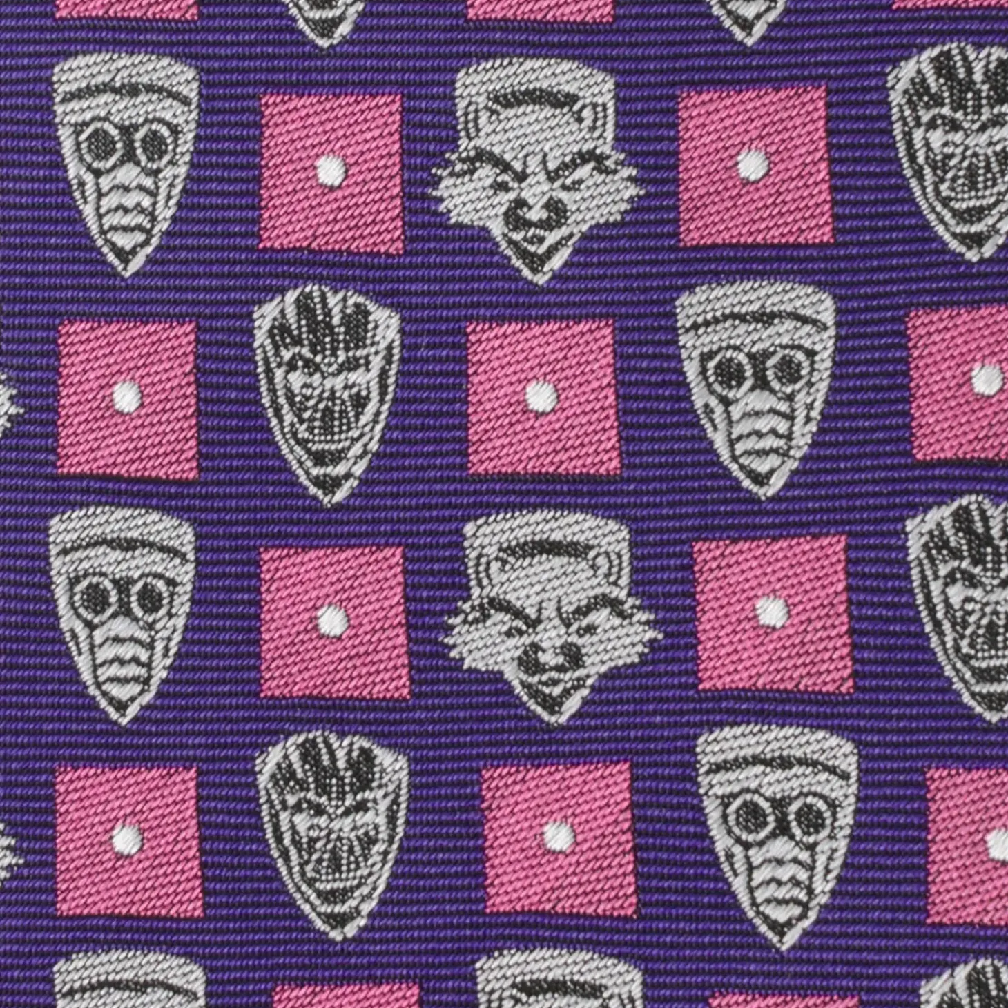 Marvel Guardian's of the Galaxy Purple Men's Tie