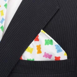 Cufflinks, Inc. Gummy Bear Pocket Square