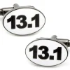 Cufflinks, Inc. Half Marathon Finisher Cufflinks