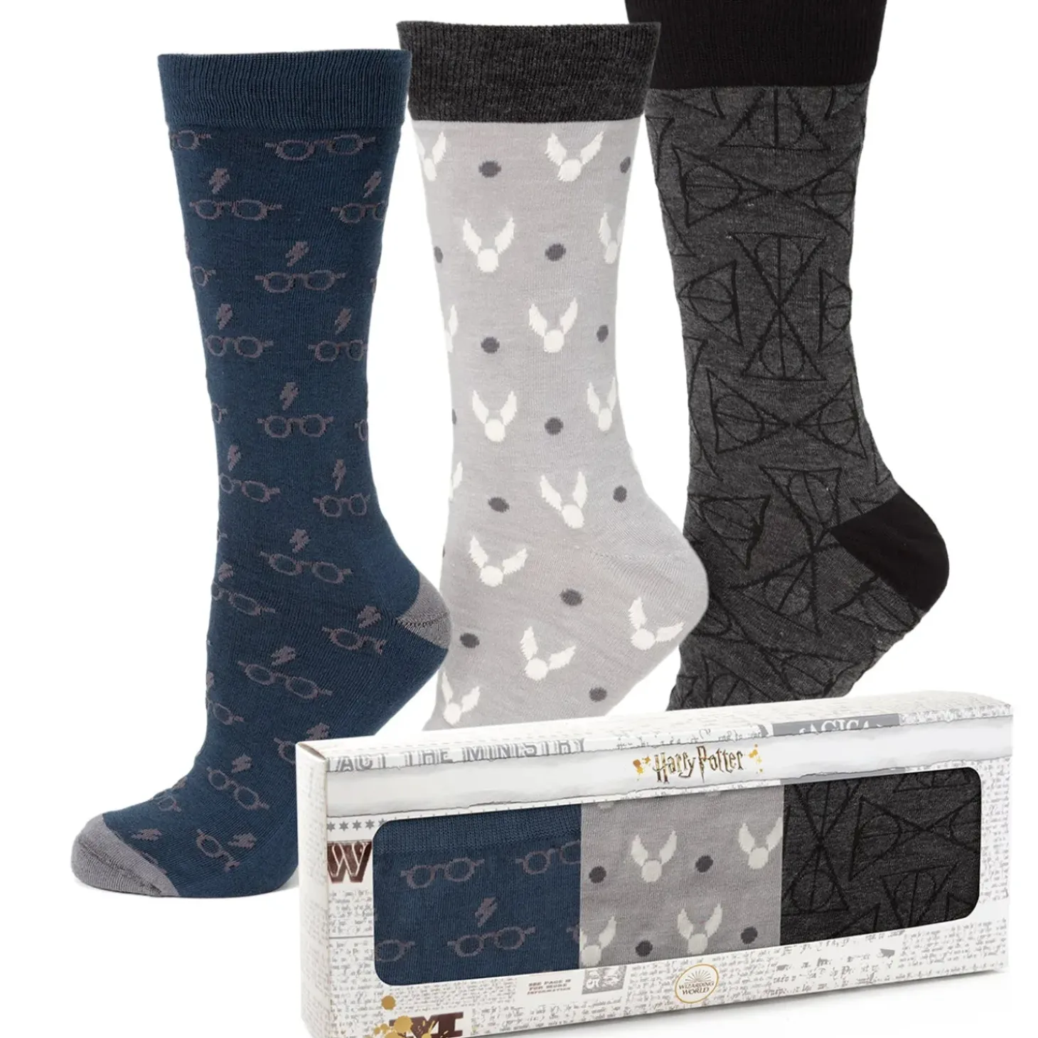 Harry Potter 3 Pack Sock Gift Set
