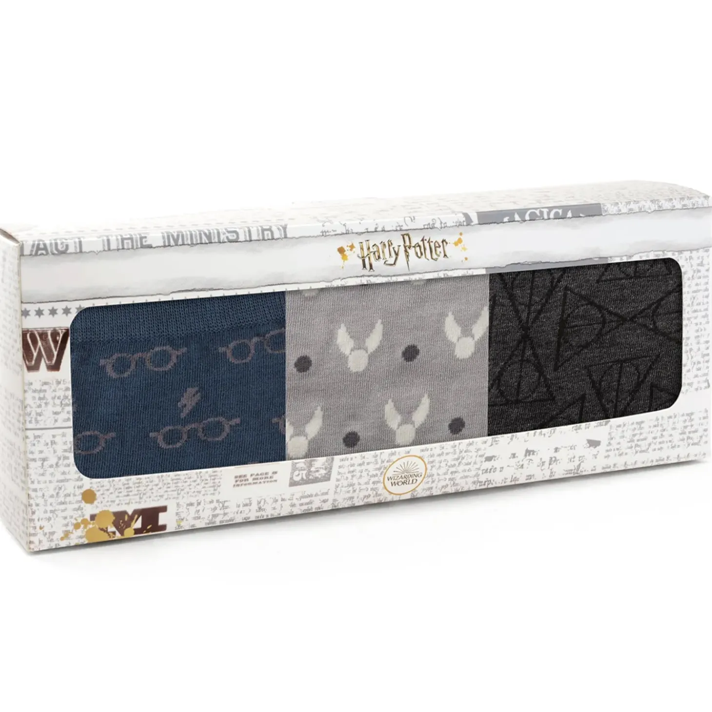 Harry Potter 3 Pack Sock Gift Set