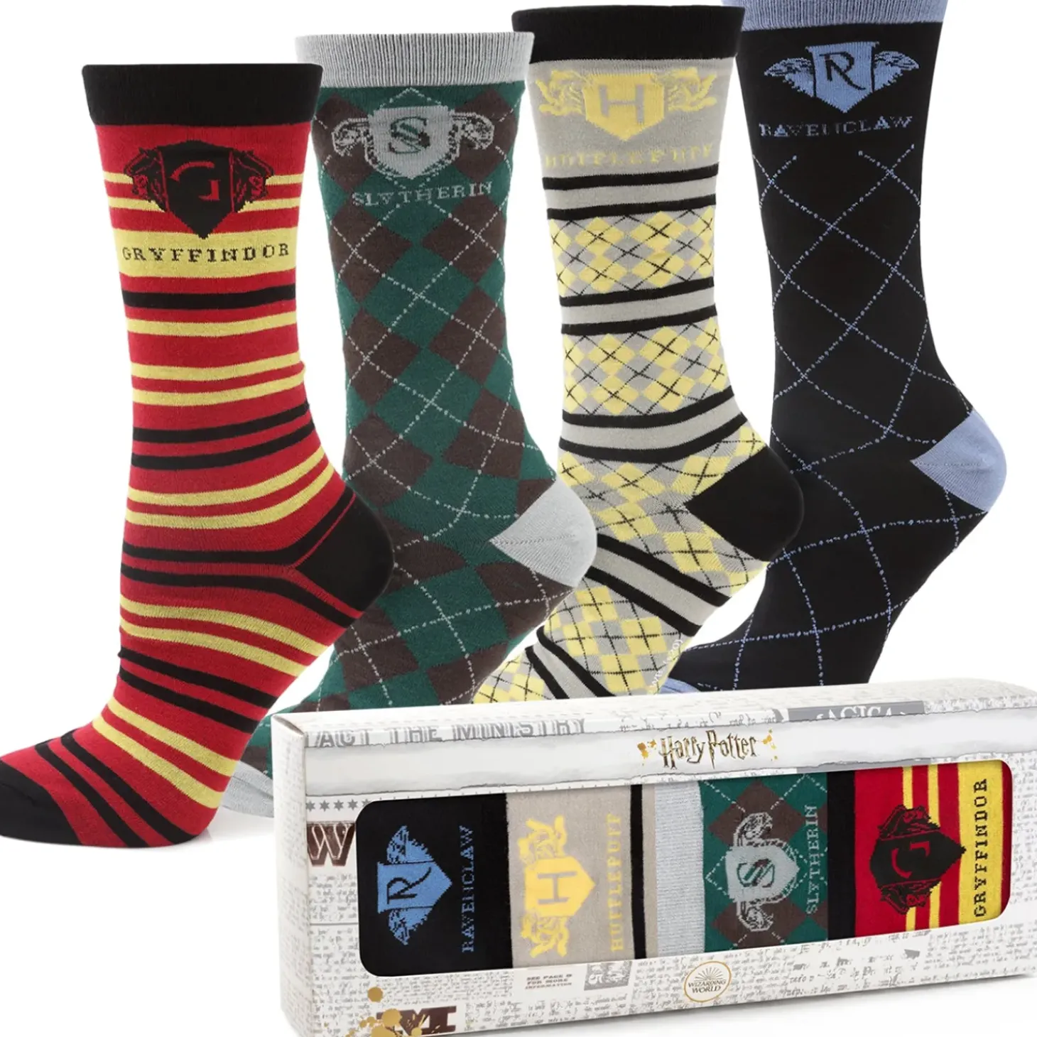 Harry Potter House 4 Socks Gift Set