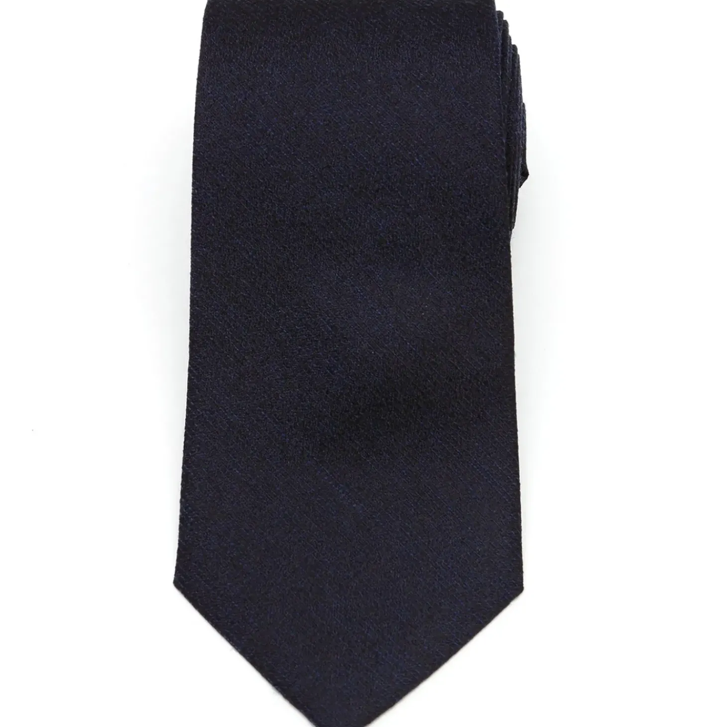 Ox and Bull Trading Co. Heathered Blue Wool Men's Tie