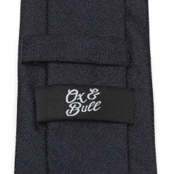Ox and Bull Trading Co. Heathered Blue Wool Men's Tie