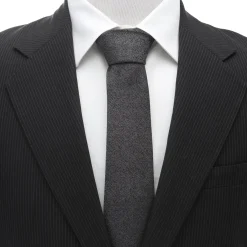 Ox and Bull Trading Co. Heathered Gray Wool Men's Tie