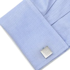 Ox and Bull Trading Co. Heaven so far away Custom Photo Engravable Cufflinks