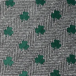 Cufflinks, Inc. Herringbone Shamrock Men's Tie