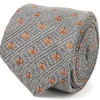 Cufflinks, Inc. Holiday Pumpkin Herringbone Tie