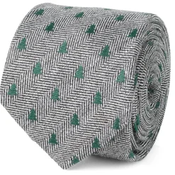 Cufflinks, Inc. Holiday Tree Herringbone Tie