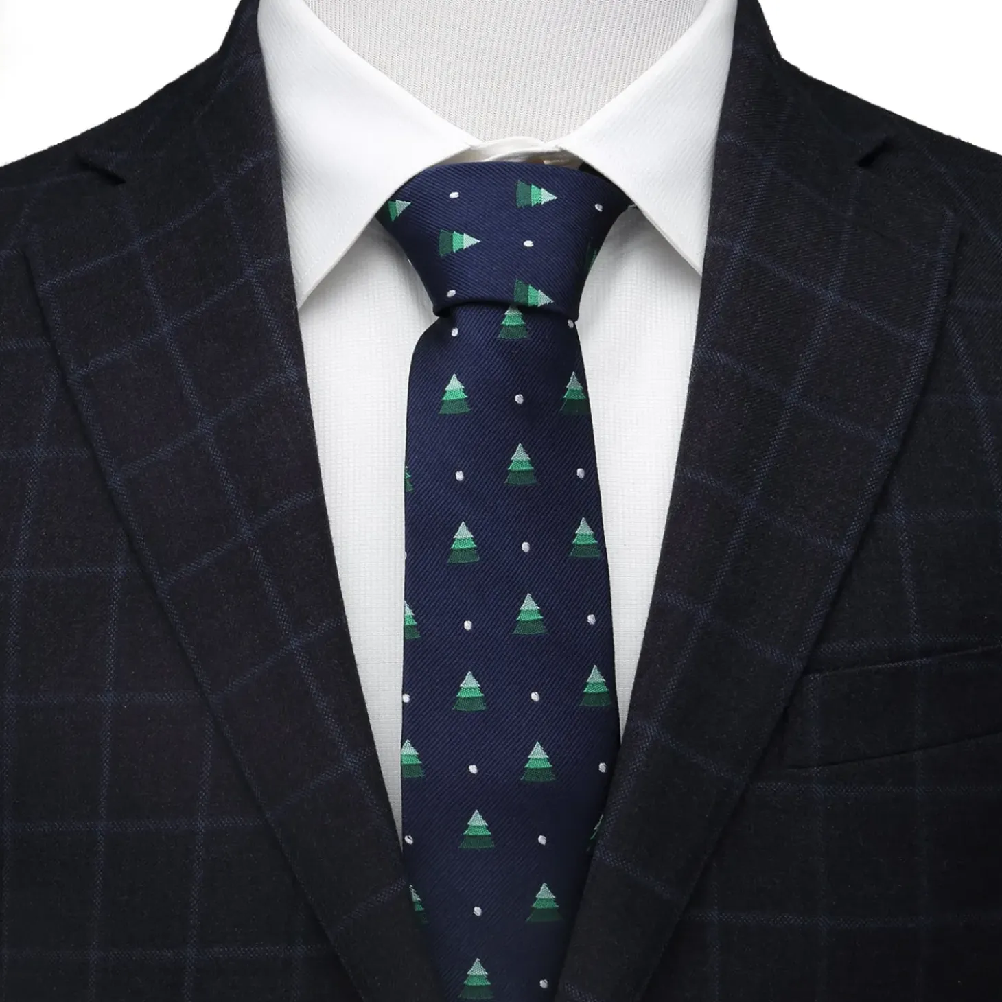 Cufflinks, Inc. Holiday Tree Men's Tie