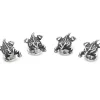 Max Lang Horny Toad Tuxedo Studs