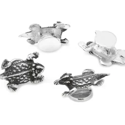 Max Lang Horny Toad Tuxedo Studs