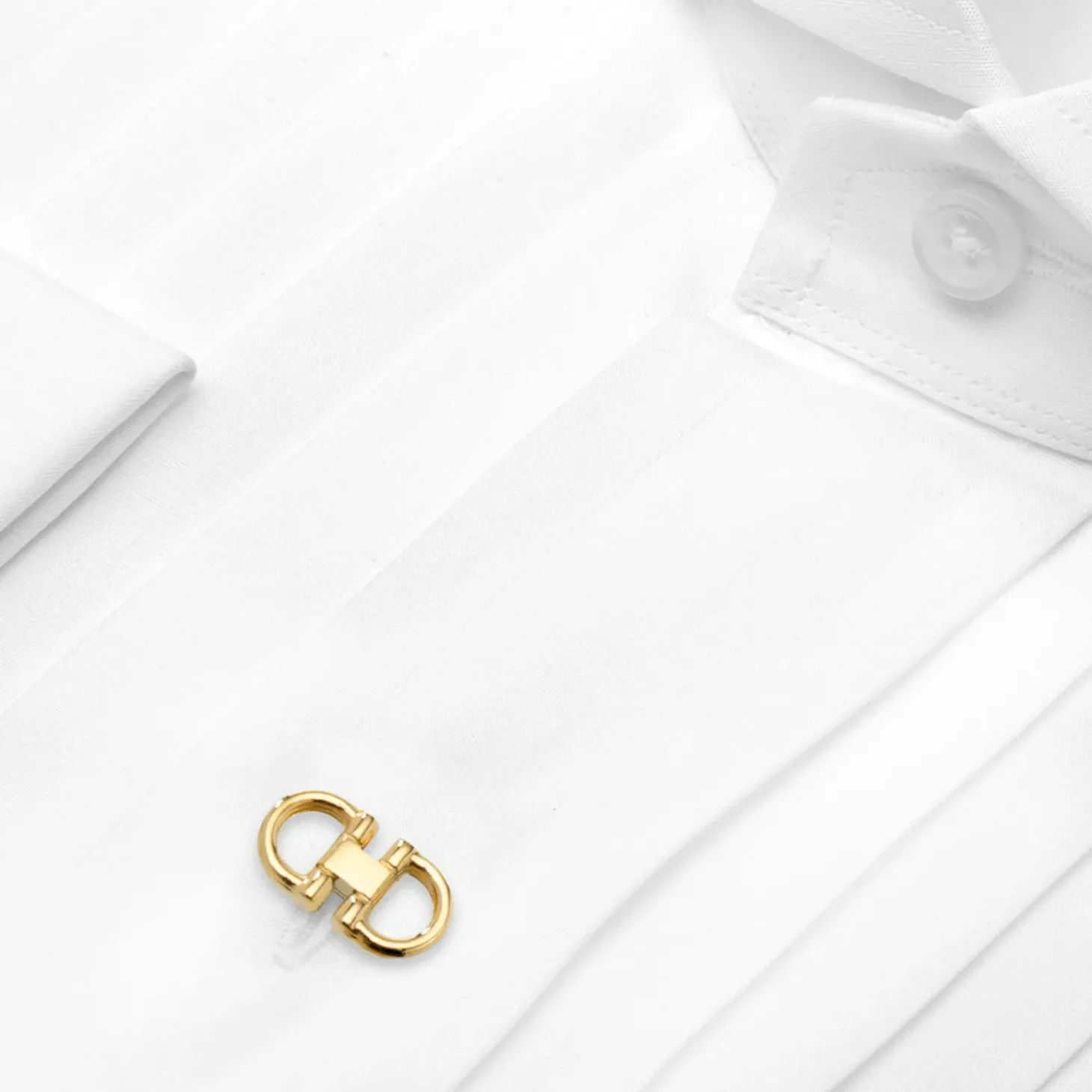 Ox and Bull Trading Co. Horse Bit Gold Stainless Steel Studs