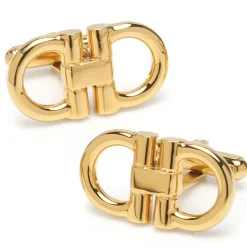 Ox and Bull Trading Co. Horse Bit Gold Stainless Steel Stud Set