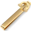 Ox and Bull Trading Co. Horse Bit Gold Stainless Steel Tie Bar