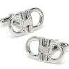 Ox and Bull Trading Co. Horse Bit Stainless Steel Cufflinks