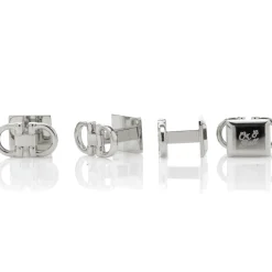 Ox and Bull Trading Co. Horse Bit Stainless Steel Stud Set