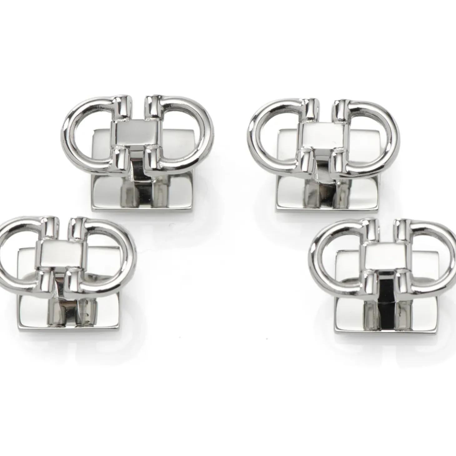 Ox and Bull Trading Co. Horse Bit Stainless Steel Studs