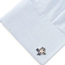MLB Houston Astros State Shaped Cufflinks