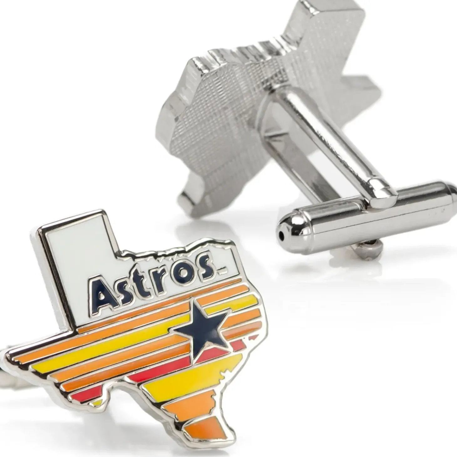 MLB Houston Astros Tequila Sunrise Cufflinks