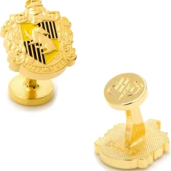 Harry Potter Hufflepuff Crest Cufflinks