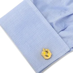Harry Potter Hufflepuff Crest Cufflinks