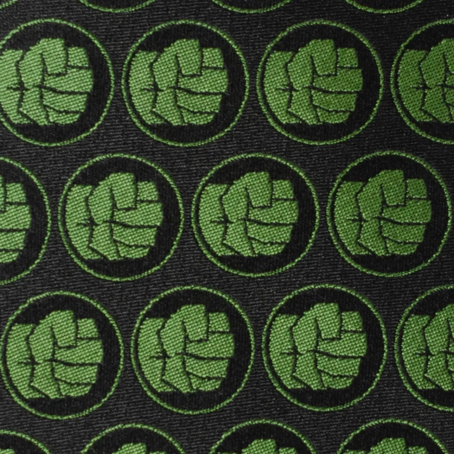 Marvel Hulk Black Men's Tie