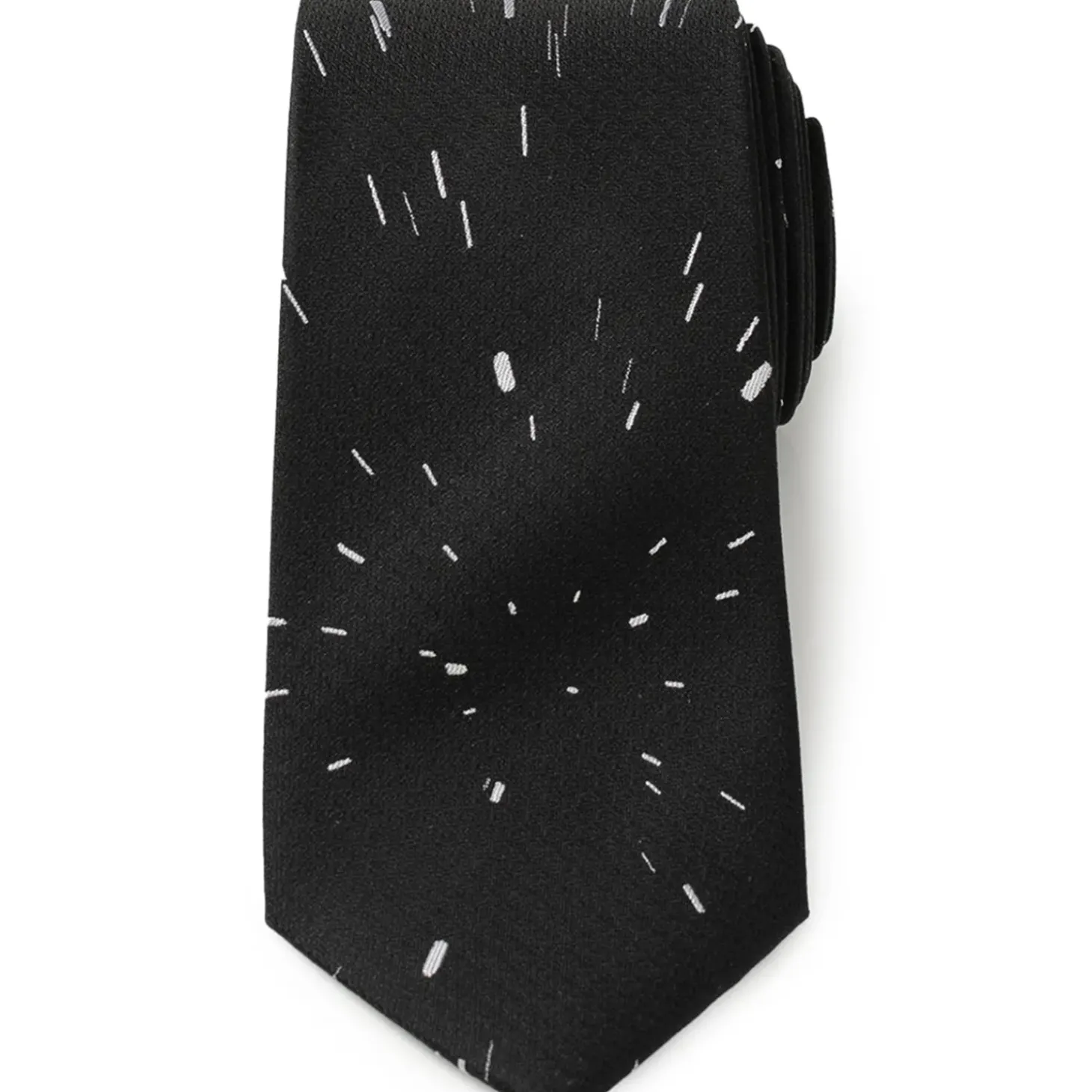 Star Wars Hyperspeed Hidden Message Black Men's TIe