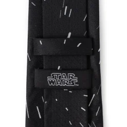 Star Wars Hyperspeed Hidden Message Black Men's TIe