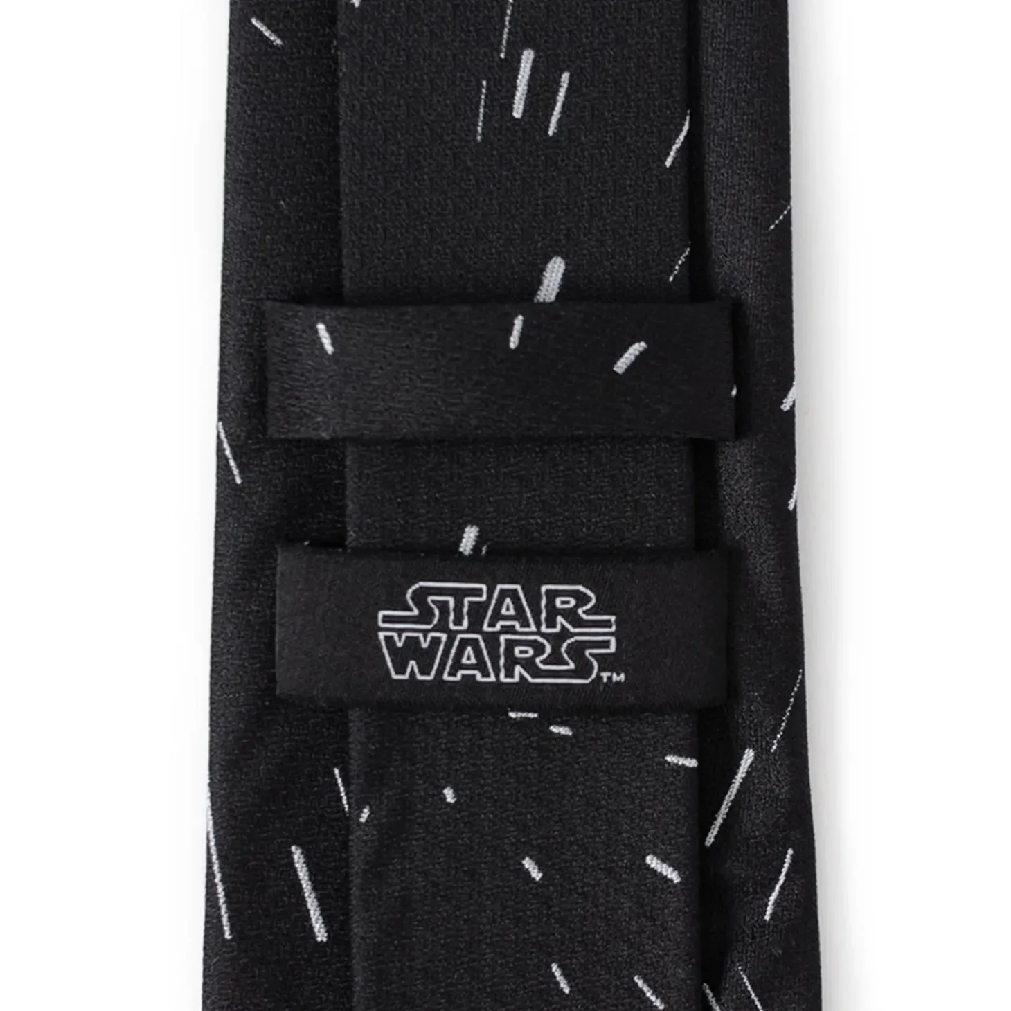 Star Wars Hyperspeed Hidden Message Black Men's TIe