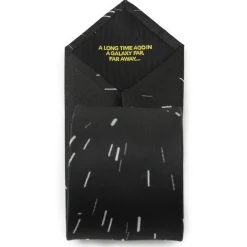 Star Wars Hyperspeed Hidden Message Black Men's TIe