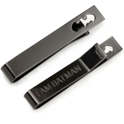DC Comics I Am Batman Black Tie Bar