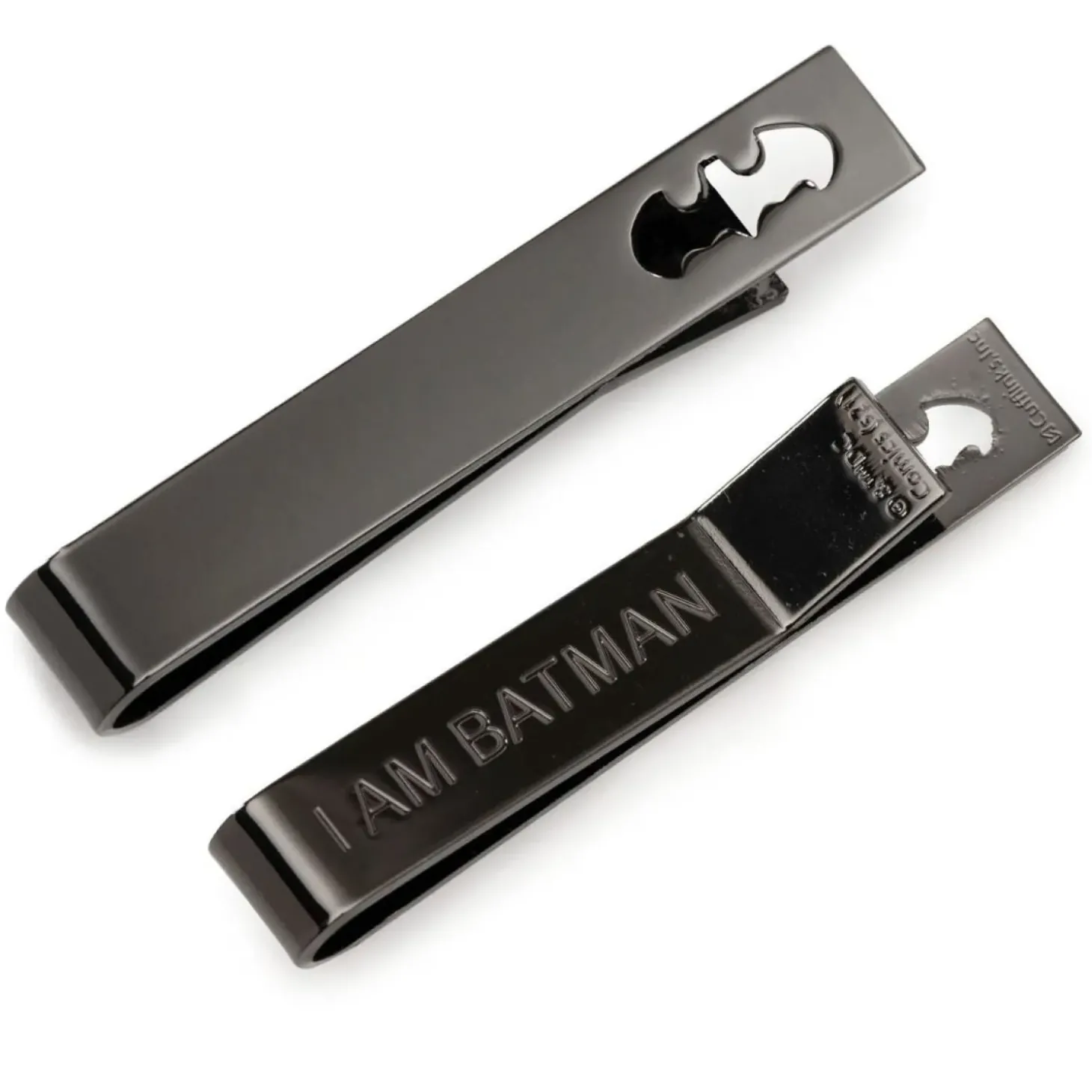 DC Comics I Am Batman Black Tie Bar