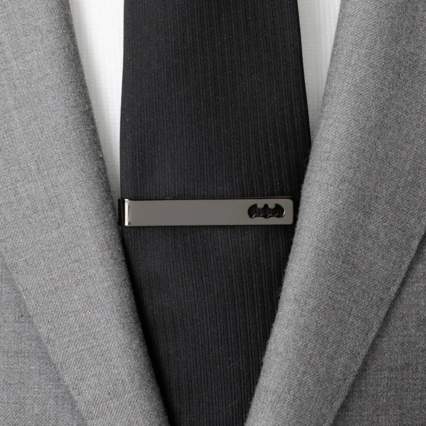DC Comics I Am Batman Black Tie Bar