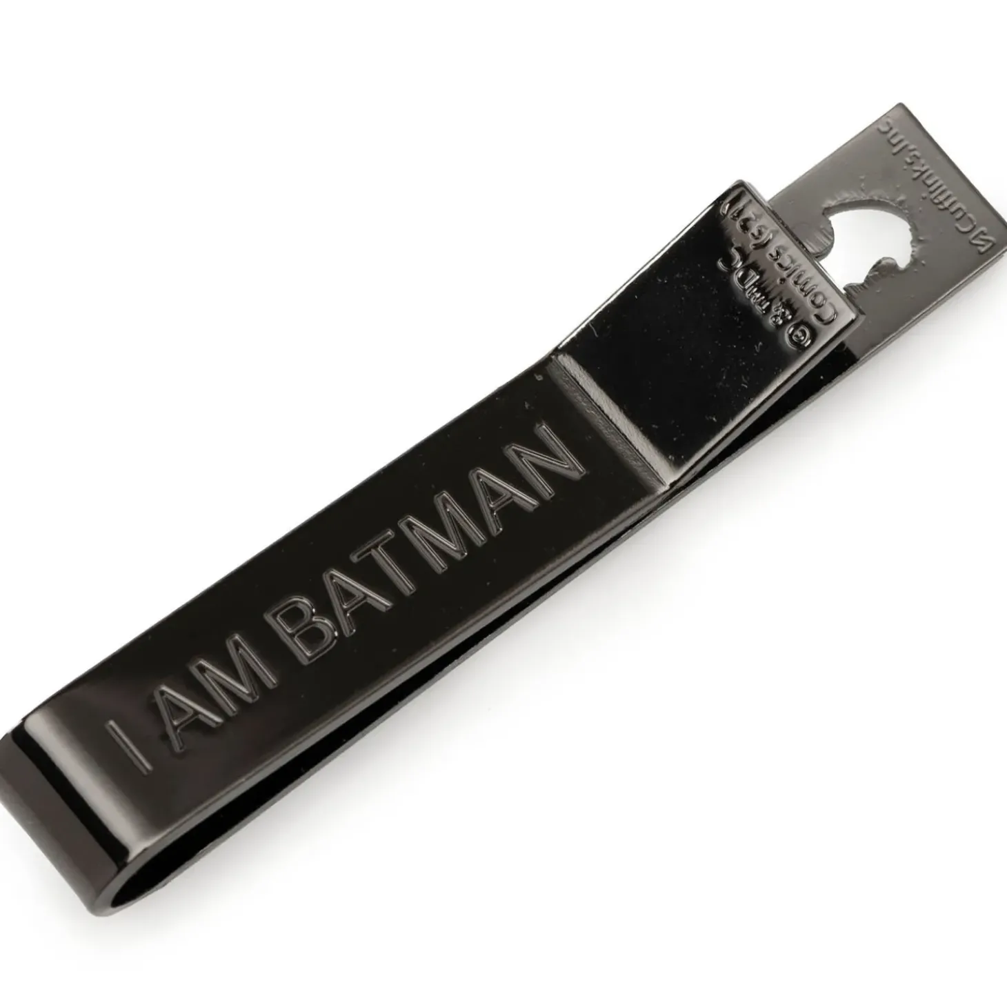 DC Comics I Am Batman Black Tie Bar