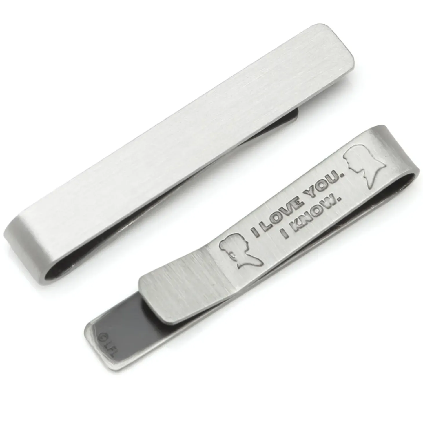 Star Wars I Love You I Know Hidden Message Tie Bar
