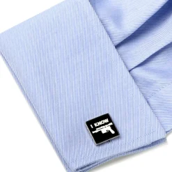 Star Wars I Love You I Know Icon Cufflinks