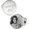 Ox and Bull Trading Co. I Loved You First Custom Photo Cufflinks