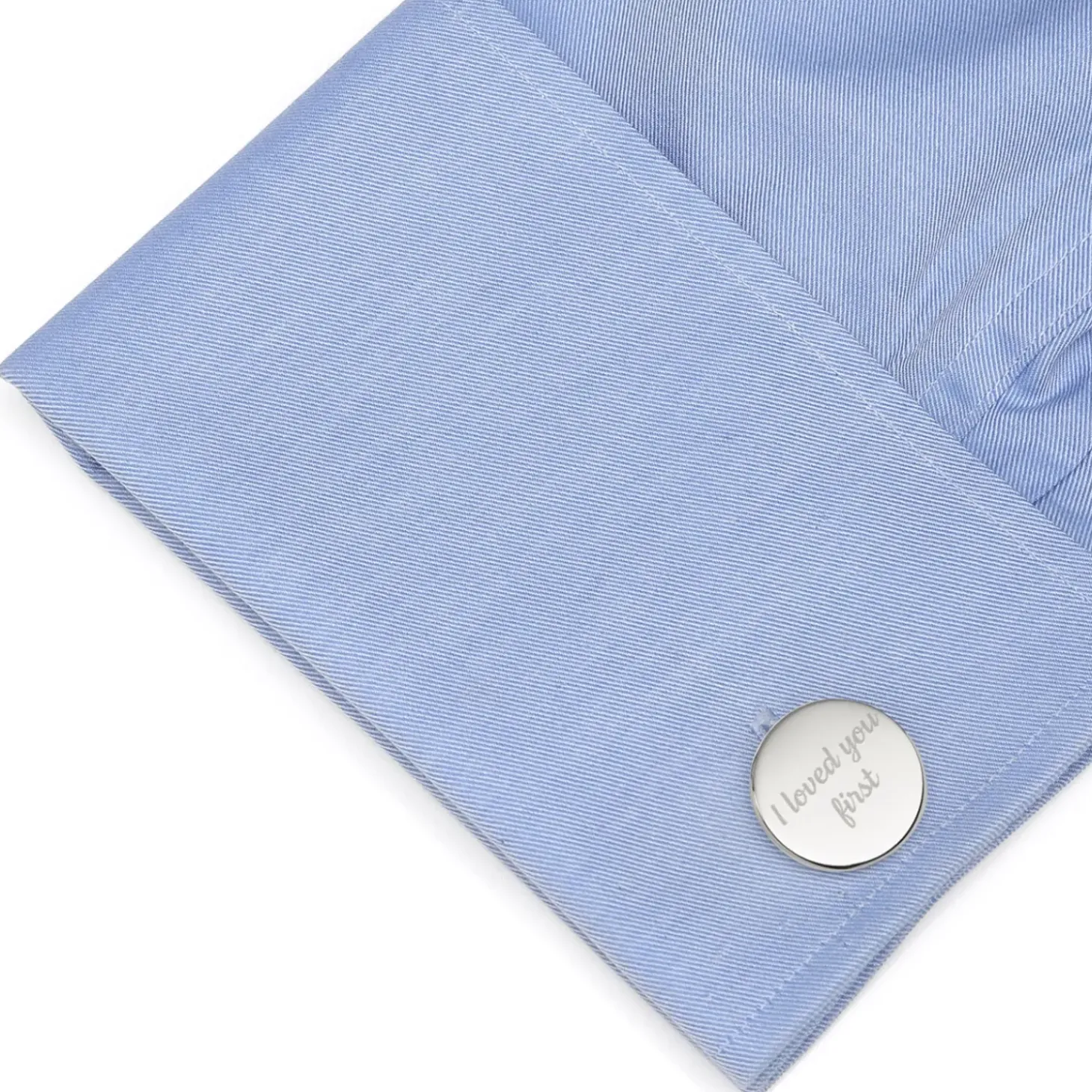 Ox and Bull Trading Co. I Loved You First Custom Photo Cufflinks