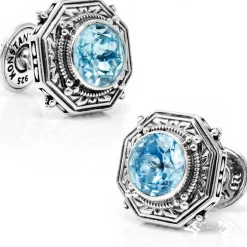 Konstantino Ice Blue Topaz Cufflinks