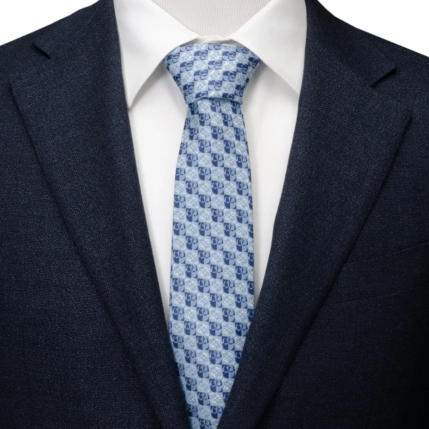 Star Wars Imperial Rebel Blue Men's Tie