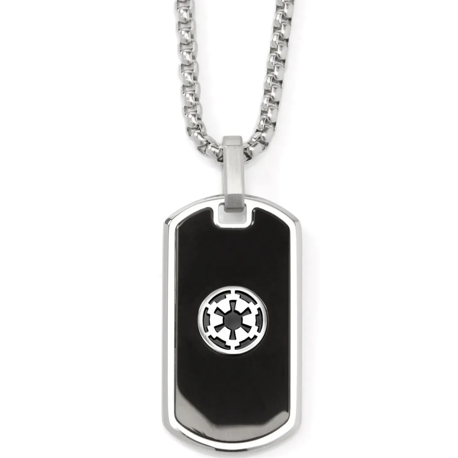 Star Wars Imperial Rebel Reversible Stainless Steel Necklace