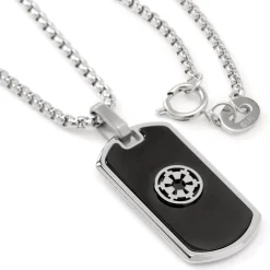 Star Wars Imperial Rebel Reversible Stainless Steel Necklace