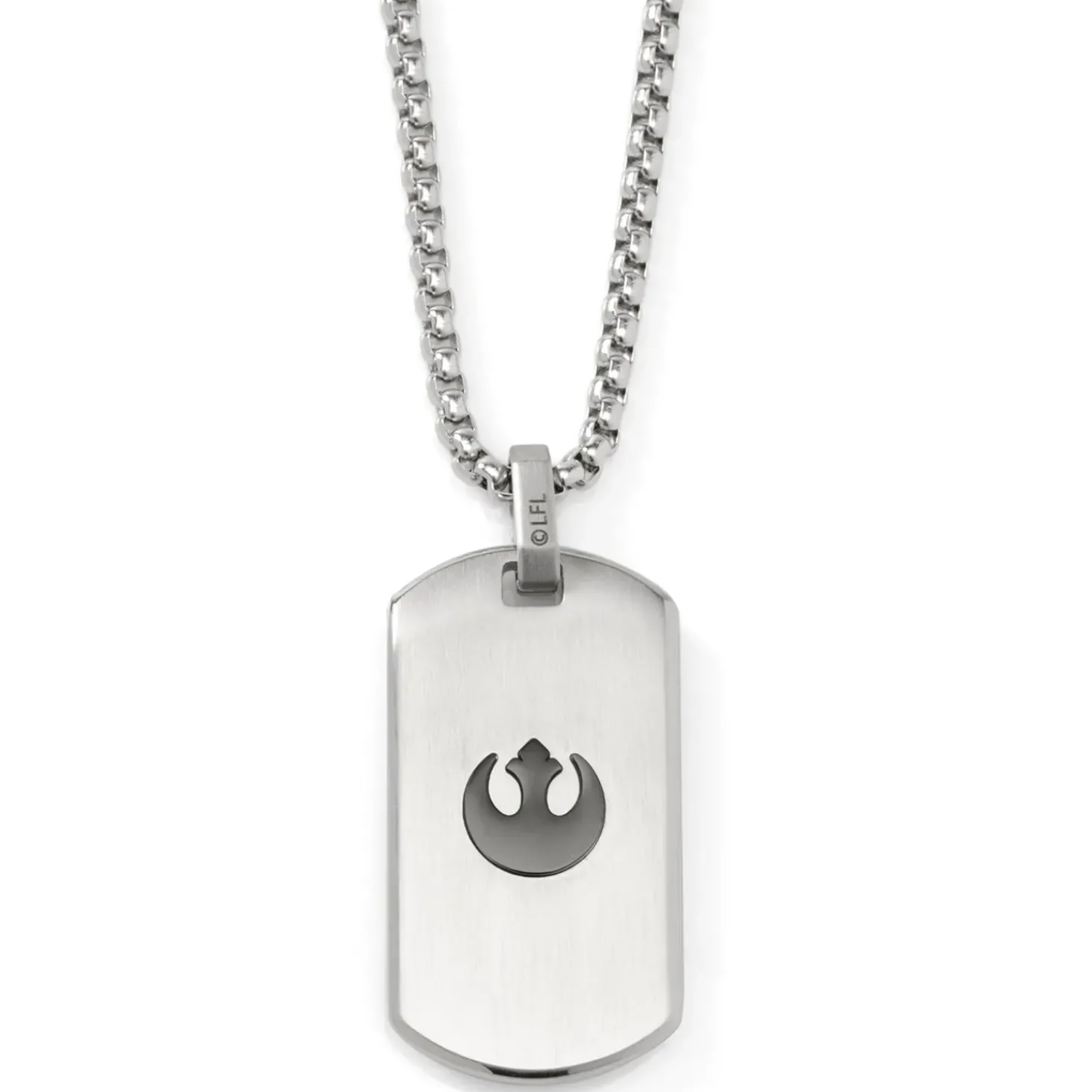 Star Wars Imperial Rebel Reversible Stainless Steel Necklace